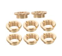 Baluue Kit 8 Pezzi Dadi Testa Tonda per Meccanismi Orologi al Quarzo Connettore Stabile e Design Svasato per Riduzione Rumore Accessori per Riparazione Fai da Te Orologi al Quarzo