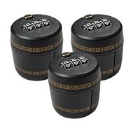 Baluue Lucchetto a Combinazione per Bottiglie di Vino e Liquori Tappo di Sicurezza Riutilizzabile a 3 Cifre per Whisky Vodka e Alcolici Tappo Serratura Antimanomissione per Uso