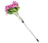 Baluue Luci Solari da Giardino a Forma di Fiore a LED Lampade Solari Decorative Impermeabili Ip44 per Esterni Decorazione Cortile e Patio Senza Cavi Effetto Oscillante Vento