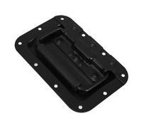 Baluue Maniglia a Molla in Ferro 8 MM per Flight Case e Armadi Maniglia a Scomparsa Impugnatura Imbottita Accessorio per Mobiletto Installazione Semplice e Trasporto Comodo