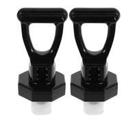 Baluue Maniglie di Ricambio in Plastica per Rubinetto Distributore Bevande 2 Pezzi per Secchi e Refrigeratori d'Acqua Installazione Rapida Ergonomiche per Uso Domestico e Feste