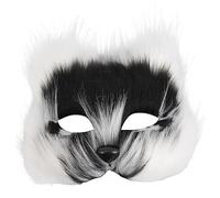 Baluue Maschera Fox per Costume Halloween Maschera Cosplay per e Mascherate Accessori per Costumi e Leggera Visibilità Garantita