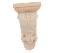 Baluue Mensola in Legno Intagliato per Mensole e Porte Supporto Decorativo Colonna Romana Design Europeo Elegante per Casa Hotel e Villa