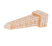 Baluue Monumento Egizio Antico a Pilastro in Miniatura per Sandplay Statua da Collezione e Decorazione per la Casa Dettagli Autentici e Realismo Storico