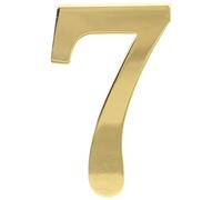 Baluue Numeri Civici Magnetici in Metallo Oro per Cassetta Posta | Spessi e Resistenti All’usura, per Giardino e Spazi Pubblici, Adatti a Scaffali e Hotel