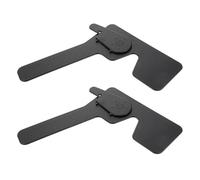 Baluue Occlusore Oculare 2 Pezzi Nero per Test Vista, Protezione Oculare Morbida Portatile per Optometristi e Oftalmologi, Accessori Precisi per Esame Visivo e Valutazione Occlusione