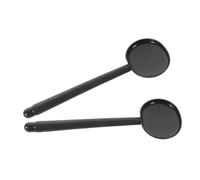 Baluue Occlusore Oculare Per Test, Coperture Per Esami Della Vista in Plastica Set Da 2 Pezzi Impugnatura Antiscivolo Per Uso Professionale in Ottica e Optometria