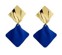 Baluue Orecchini Pendenti Rombo Vintage in Lega Antigraffio per Donna, Accessori Moda Eleganti per Feste e Occasioni Speciali