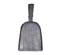 Baluue Pala per Cenere Monoblocco in Acciaio Manico lungo Pala per Carbone e Stufa Domestico Multiuso Resistente e Leggera per Uso Interno ed Esterno