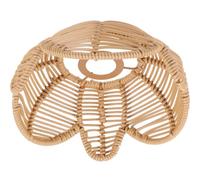 Baluue Paralume a Forma di Loto in Plastica per Lampada Sospensione E26, Stile Pastorale Rustico, Decorativo e Facile da Usare, per Ristoranti e Hotel