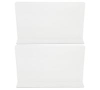 Baluue Paraspruzzi per Vasca da Bagno e Doccia Angolare in Pvc Trasparente, Barriera Antiacqua per Angolo Vasca, Set 2 Pezzi Installazione senza Attrezzi, Protezione Antispruzzo Bagno