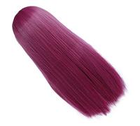 Baluue Parrucca Lunga Dritta Per Donne Con Frangia Ordinata Accessori Cosplay Sintetica Per Feste Halloween e Uso Quotidiano