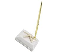 Baluue Penna per Firma in Metallo con Base Quadrata Set Penna e Supporto per Ricevimento di Nozze per Libro degli Ospiti Adatta per Matrimoni Lauree Banconi Aziendali Formali