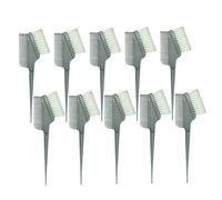 Baluue Pennello Applicatore Per Per Con Manico Liscio Set Da 10 Pezzi Per Trattamento Alla Cheratina Per Salone Di Bellezza E Casa