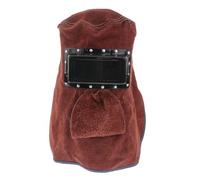 Baluue per Saldatore Automatico Cappello in Pelle di Mucca Protezione per Viso Resistente alle Alte Temperature Design Leggero per Saldatura Professionale e Sul Lavoro