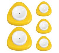 Baluue Perforatore per Uova Sode 5 Pezzi con Base di Sicurezza Utensile per Forare Uova Crude e Sode Accessorio Cucina per Bollitura Uniforme e Risultati Precisi