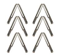 Baluue Picchetti in Metallo 12 Pezzi per Lyre e Arpa Accessori per Fissaggio Corde per Tecnici e Appassionati di Strumenti a Corda