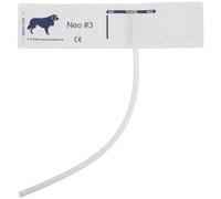 Baluue Polsino per Animali Domestici Riutilizzabile in Materiale Composito Non Tessuto, Bracciale Veterinario per Misuratore Pressione Sanguigna, Adatto per Gatti e Cani, Monitoraggio