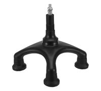Baluue Punta Quadrupla Antiscivolo per Bastone da Passeggio Base Girevole Leggera in Materiale Accessorio Sostitutivo Stabile per Anziani e Supporto Comodo in Movimento