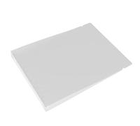 Baluue Raccoglitore Trasparente per Quaderni in Plastica Resistente Copertina per Journal e Notebook con Anelli Apribili Organizer per Scuola e Ufficio