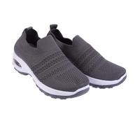 Baluue Scarpe da Corsa Uomo Sportive Traspiranti e Comode Design Lacci Liberi per Indossare e Togliere Rapidamente per Allenamento e Casual Use