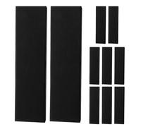 Baluue Scatola per Penne Vuota Nera Coperchio Ribaltabile Set da 10 Pezzi Organizer Portatile Resistente per Penne a Sfera e Stilografiche Confezione Regalo Elegante per Ufficio