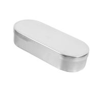 Baluue Scatola Portaoggetti con Coperchio in Alluminio e Facile da Usare Organizer Compatto Elegante la Conservazione per Termometri