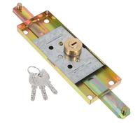 Baluue Serratura per Porte Scorrevoli con Chiave Antiscasso e Resistente per Saracinesche e Porte Basculanti di Negozi e Magazzini Facile da Installare e Sicura per Uso Commerciale e