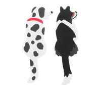 Baluue Set 2 Ganci Magnetici per Frigorifero Cartoni Animati Adesivi Magnetici senza Tracce per Cucina Organizzatore per Utensili da Cucina e Decorazione Casa