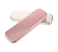 Baluue Set 2pezzi Astuccio Portatile in Latta Antigraffio per Matite e Penne per Scuola e Ufficio