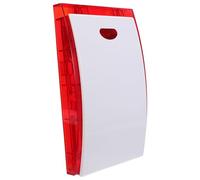 Baluue Sirena Antifurto Esterna 12V Allarme Acustico e Luce Lampeggiante per Sicurezza Industriale Ufficio Garage e Sistemi Antifurto Esterni