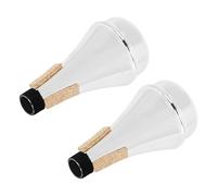 Baluue Sordina per Tromba in Plastica da Studio 2 Pezzi Silenziatore Compatto e Leggero per Esercizi Silenziosi Notturni Accessorio per Studenti Principianti e Pratica in Casa