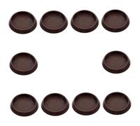 Baluue Sottobicchieri Compatti per Mobili 1-3/4 Pollici, 10 Pezzi, Fermaruota Antiscivolo in Plastica, Cuscinetti Protettivi per Gambe di Tavoli e Sedie, Accessori per Arredamento Casa