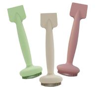 Baluue Spazzola Per Il Viso Ampiamente Utilizzata Scrubber in Silicone A Doppia Estremità Per Maschera Di Salone Di Bellezza E Casa