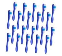 Baluue Spazzolino da Denti Portatile Manico Corto Set 20 Pezzi, Mini Spazzolino da Denti da Prigione Setole Morbide, Strumenti la Pulizia Orale in Istituti Penitenziari