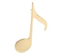 Baluue Spilla Nota Musicale in Lega di Zinco Oro Spilla Unisex per Giacche e Cappelli Accessorio Versatile e Resistente per Amanti della Musica
