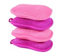 Baluue Spugne Da Bagno Per Bambini Per Neonati E Bambini Piccoli 4 Pezzi Strumenti Per Il Bagno Alle Arachidi Spugna Esfoliante Morbida Sicura Per