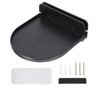 Baluue Supporto Parete per Altoparlante Smart in Plastica Resistente Compatibile con Echo e Assistente Vocale Salvaspazio per Bagno Cucina Soggiorno e Camera da Letto