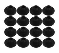 Baluue Tappi di Gomma Neri Rotondi per Pannelli Forati, 100 Pezzi, Accessori di Bloccaggio per Ganci a Pannello Fermo di Sicurezza, Clip Stabilizzatrici per Uso Industriale