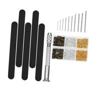 Baluue Trapano Manuale Resina Punte Perforatrici Kit Occhielli per Gioielli Te Leggero e Compatto per Precisione per Collane Orecchini Bracciali e Portachiavi