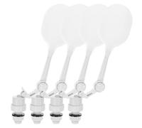 Baluue Valvola Galleggiante Automatica 4 Pezzi per Serbatoio Acqua Riduzione Pressione Interruttore Livello Acqua per Abbeveratoio Acquario e Laghetto Connessione 4/5 Plastica