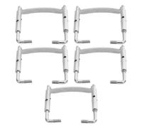 Baluue Viti per Mentoniera Violino 1/2 Set 5 Pezzi Metallo Argento Facile Montaggio e Confortevole Suonare Accessori per Ragazzo Ragazza Principianti