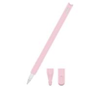 Baluuue Compatibile con Pencil portapenne - 3 Pezzi/Pacchetto di Protezione e Cinghia per Evitare Danni - Stylus Pen Cover e Round Nib Cover e Sharp Nib Cover - Bianco