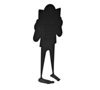 Balvi - Book Crush segnalibro con Disegno Divertente di Un Personaggio schiacciato dal Libro. in plas