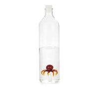 Balvi - Atlantis Octopus Bottiglia di Vetro per l'acqua. Ha all'Interno la Figura di Un Polpo. Tappo
