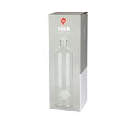 Balvi Bottiglia Atlantic Shell Colore Bianco Fatta a Mano in Vetro borosilicato 30 cm