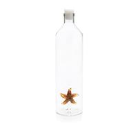 Balvi Bottiglia Atlantis Starfish Bottiglia da Acqua 1,2L Figura fissata all'Interno Tappo in Silicon