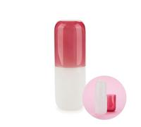 Balvi Bottiglia & Bicchiere Water Pill Colore Bianco/Rosa Una Pillola per placare la sete Vetro 550ml