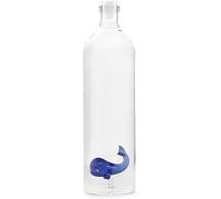 Balvi bottiglia in vetro Borosilicato Blue Whale Lt 1,2 trasparente cod.26758