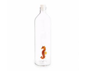 Balvi bottiglia in vetro Borosilicato sea Horse Lt 1,2 trasparente cod.27175